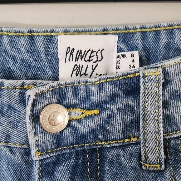 Princess Polly Sintra Oversized Denim Jeans - Picture 4 of 5
